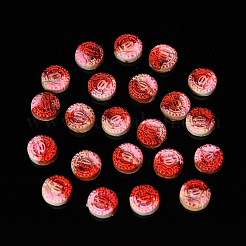 Leuchtende Decoden-Cabochons aus Harz RESI-K036-07C