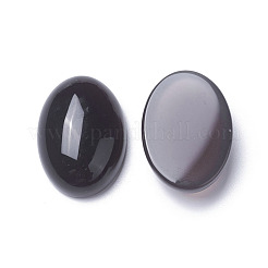 Natürlichen grauen Achat Cabochon G-F605A-04
