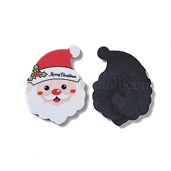 Bedruckte Acryl-Cabochons im weihnachtlichen Stil MACR-O045-01A