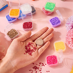 60 g 12 Farben Harz-Strass-Nagelkunst-Dekorationszubehör KY-TA0001-28