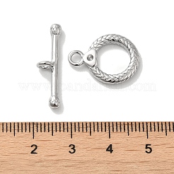 Knebelverschluss aus Messing mit Strassen KK-H455-55P
