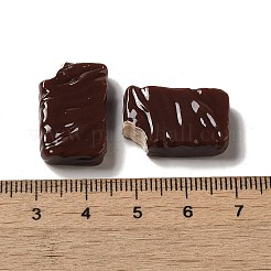 Undurchsichtige Harzkeks-Decoden-Cabochons RESI-A033-04D