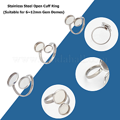 DIY Rohling-Set zur Herstellung von Manschettenringen DIY-PH0017-83