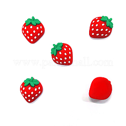 Frucht-Deko-Cabochons aus undurchsichtigem Harz RESI-CJC0021-12