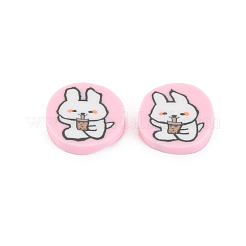 Handgemachter Ton-Cabochon CLAY-N006-124