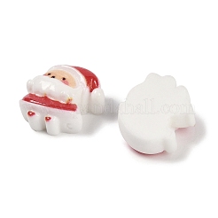 Weihnachtsmotiv opake Decoden-Cabochons aus Kunstharz CRES-M036-03H