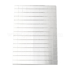(defekter Restposten: gebrochene Ecke) selbstklebende Glascabochons DIY-XCP0002-77