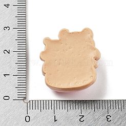 Undurchsichtige Cabochons aus Harz und Kunststoff X-RESI-K029-03E