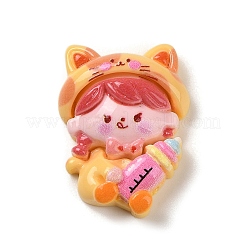 Undurchsichtige Decoden-Cabochons aus Harz RESI-R447-03B