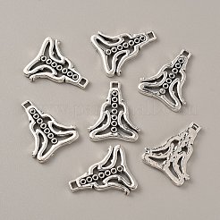 Chakra tibetischen stil legierung anhänger strass einstellungen FIND-CJC0009-89AS