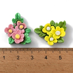 Undurchsichtige Decoden-Cabochons aus Harz CRES-P030-D