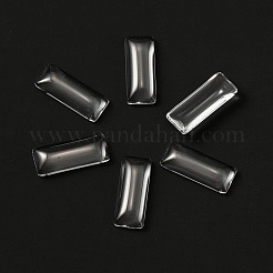 Transparente Glas Cabochons GLAA-SZC0001-02