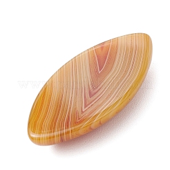 3 Stück 3 Stile gefärbte natürliche brasilianische Achat-Cabochons PALLOY-JF04017-01