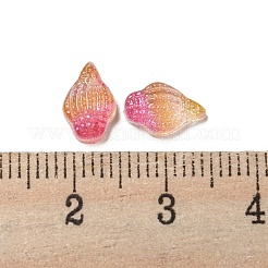 Leuchtende transparente Decoden-Cabochons aus Harz RESI-D013-16A