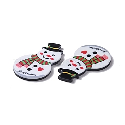 Bedruckte Acryl-Cabochons im weihnachtlichen Stil MACR-O045-01I