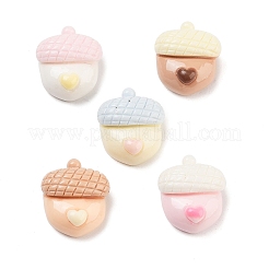 Undurchsichtige Decoden-Cabochons aus Harz RESI-H165-14