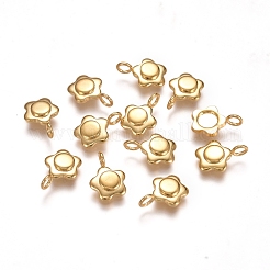 Cabochon-Fassungen für Anhänger aus Edelstahl 304 STAS-F222-019G