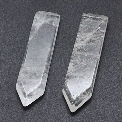 Natürlichen Quarzkristall cabochons G-P384-E10