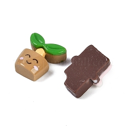 Cartoon Harzcabochons RESI-H166-06