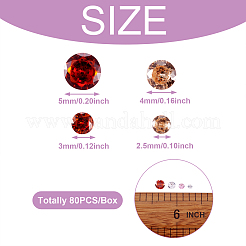 Zirkonia Cabochons ZIRC-TA0001-06