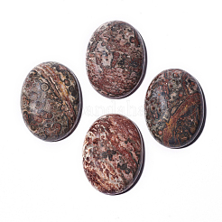 Naturleopardenfell Cabochons G-LS40x30x7