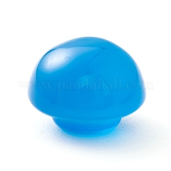 Natürliche blaue Achat-Cabochons G-B009-09-A
