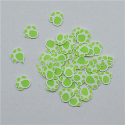 Handgemachter Ton-Cabochon CLAY-WH0005-01C