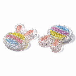 Transparente Harzcabochons CRES-N034-10