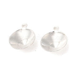 Ionenplattierung (IP) 304 Edelstahl Anhänger spitze Rückseite Strass-Einstellungen STAS-U025-05B-S