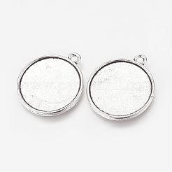 Aluminium-Anhänger Fassungen für Cabochons X-LF1653Y