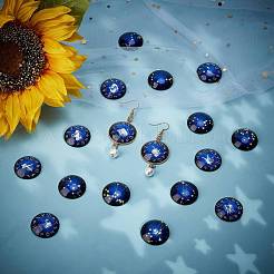 Glas cabochons GGLA-SC0001-07A