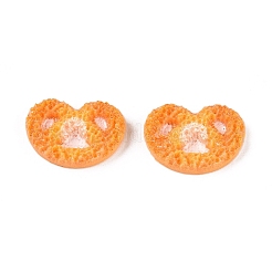 Keks leuchtende Harz-Cabochons CRES-T026-02D