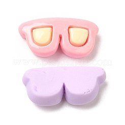 Cartoon-Cabochons aus undurchsichtigem Harz RESI-C039-02C
