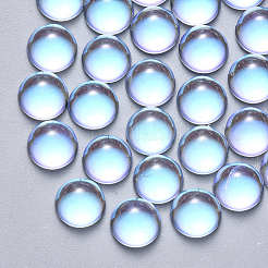 Transparente Glas Cabochons GLAA-S190-013A-A01
