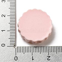 Undurchsichtige Decoden-Cabochons für Kosmetika aus Kunstharz CRES-I029-04C