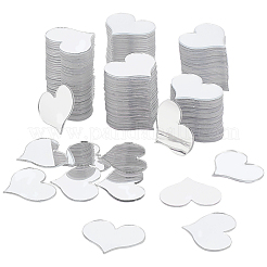 300 Stück selbstklebende Acryl-Mosaikfliesen in Herzform DIY-PH0021-93