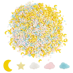 Handgemachter Ton-Cabochon CLAY-CP0001-03