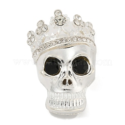 Halloween-Motiv-Legierung mit Glas-Strass-Cabochons FIND-B033-02A-S