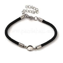 Herstellung von Milano-Kordeln und Armbändern aus Edelstahl 304 MAK-H004-02A-P01
