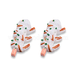 Undurchsichtige Decoden-Cabochons aus Harz CRES-N021-158