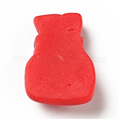 Undurchsichtige Cabochons aus weihnachtlichem Harz RESI-G039-07