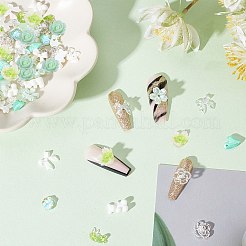 96 Stück Cabochons aus Harz MRMJ-SC0001-15