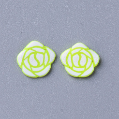 Handgemachter Ton-Cabochon CLAY-N006-34D