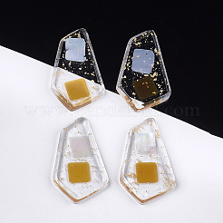 Transparente Harzcabochons CRES-S362-012A