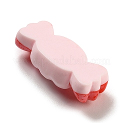 Cabochons aus undurchsichtigem Harz mit Schweinemotiv RESI-H154-01G