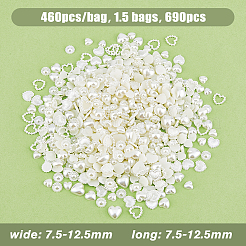 ABS-Kunststoff-Perlen-Cabochons MRMJ-HY0001-16
