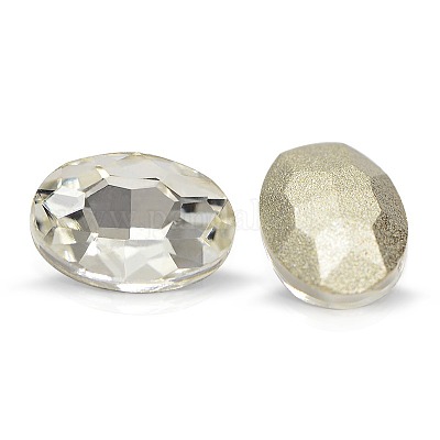 Кабошоны из овального стекла&nbsp;RGLA-A010-10x14mm-SM-1