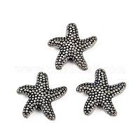 Сплавочные овальные бусины тибетского стиля &nbsp;FIND-C068-08AS