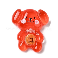 Durchscheinende Decoden-Cabochons aus Harz RESI-M039-04A