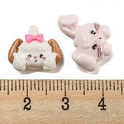 Undurchsichtige Decoden-Cabochons aus Harz RESI-G099-06